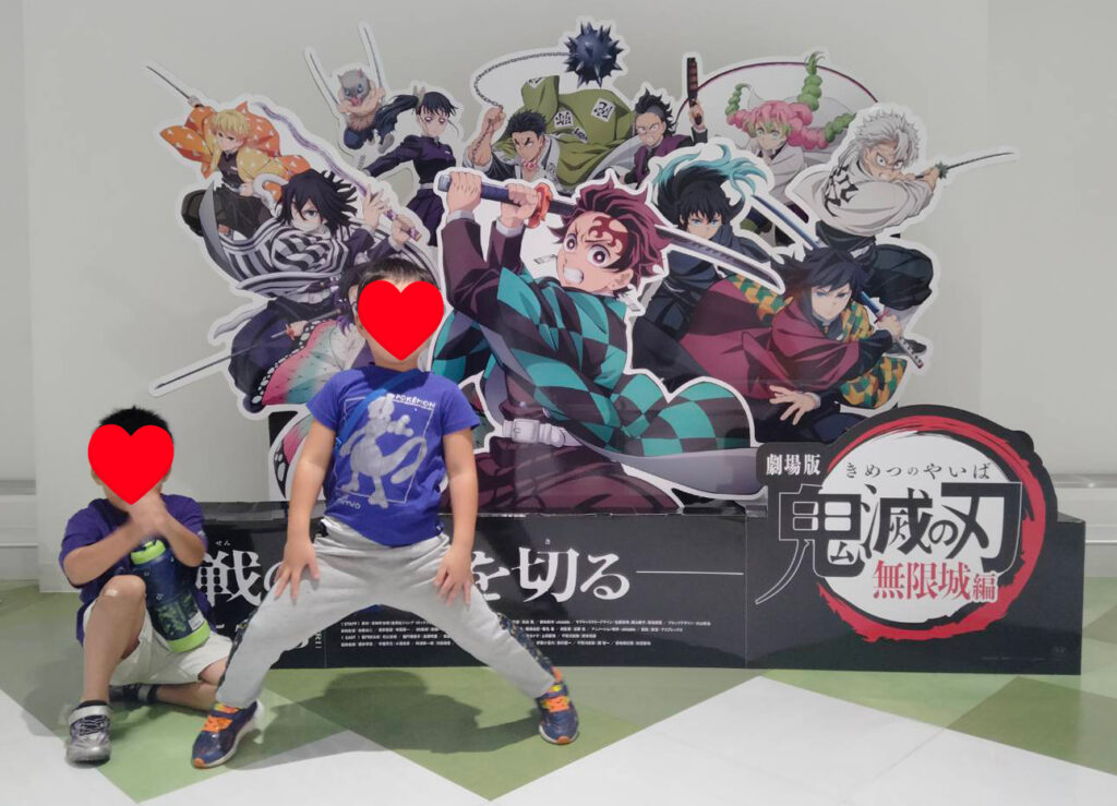 映画館での写真